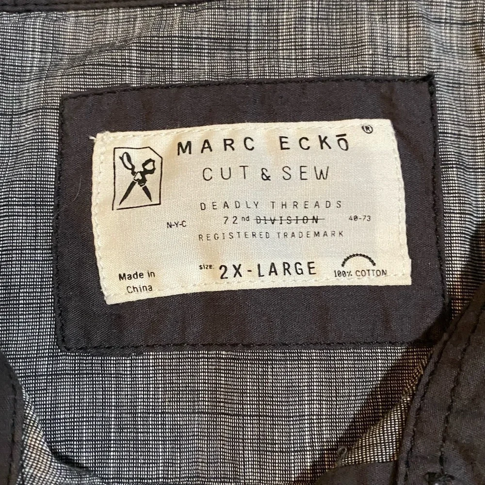 MARC Ecko long sleeve cut and sew button down